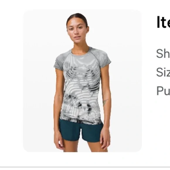 Lululemon Swiftly Shirt Set - Picture 2 of 3